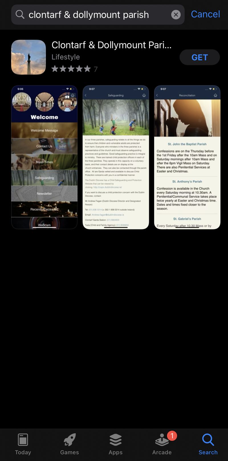 Clontarf/Dollymount Parish App